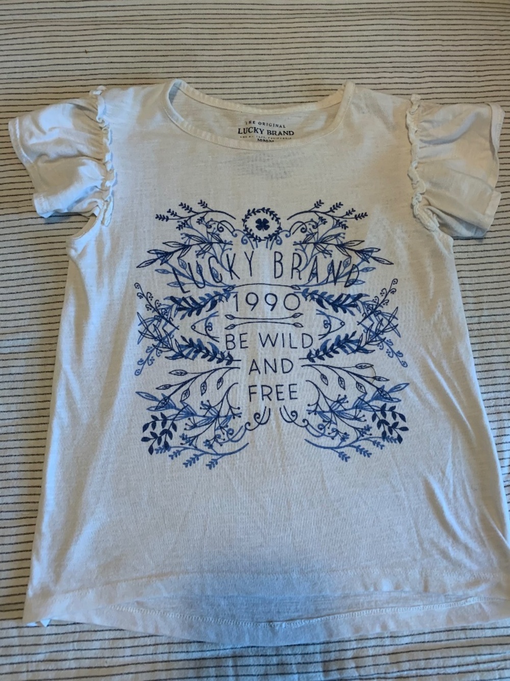 Lucky Brand 1990 Be Wild and Free Shirt | M